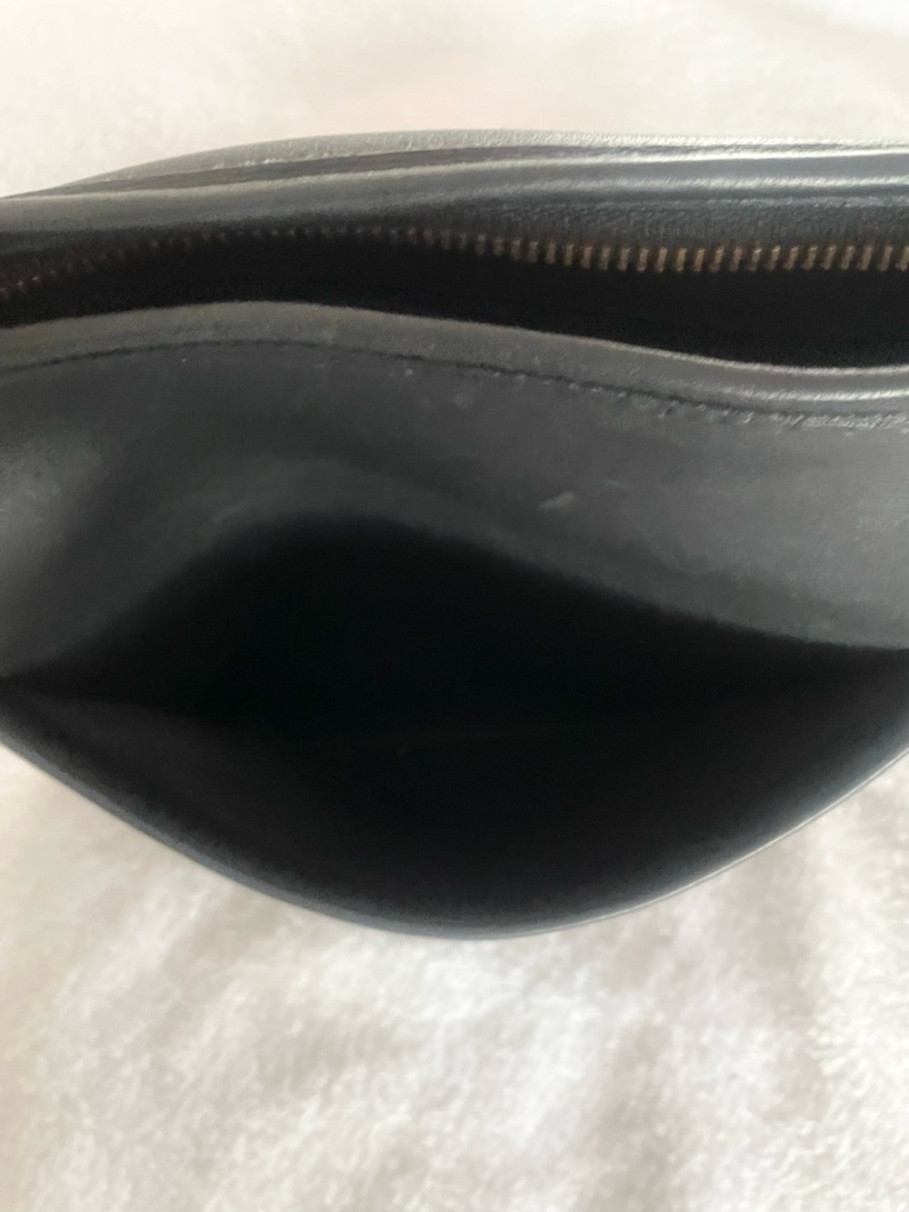 Vintage Coach Black Slim Duffle Sac Bucket Bag - Picture 7 of 16